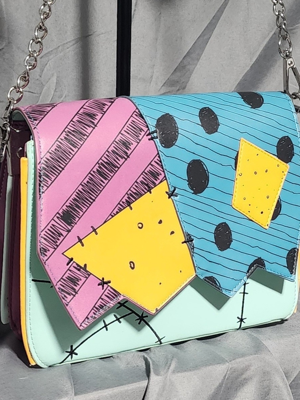 Loungefly The Nightmare Before Christmas Sally Crossbody Bag Purse